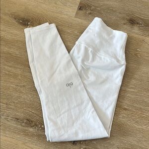 ALO 7/8 High-Waist Airbrush Legging White